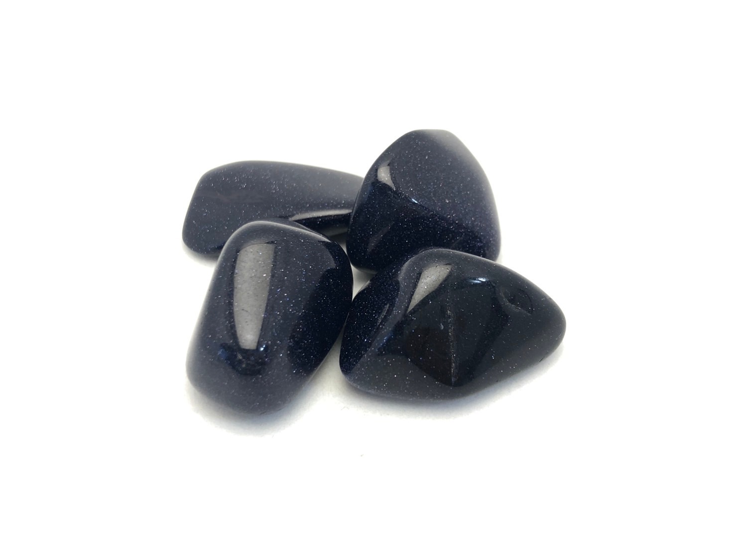 【ワクワク豊かに!】ブルーサンドストーン タンブル