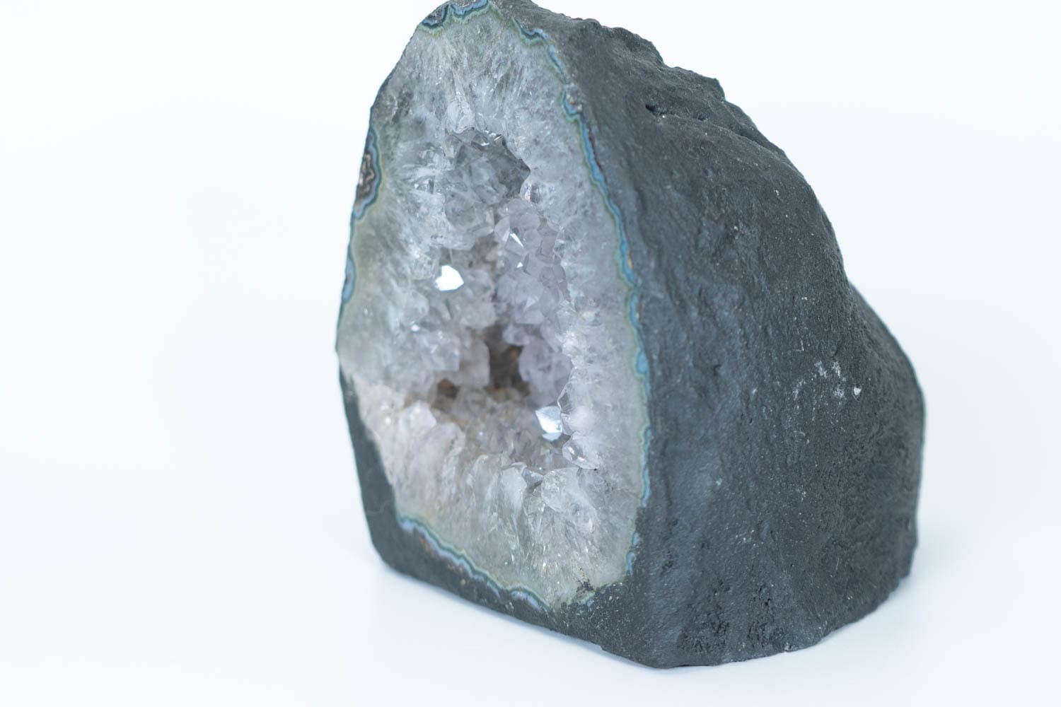 一点モノ！高透明クリアクォーツ レインボー入 純粋無垢な愛】クリアクォーツ ドーム 【RA】 | 天然石 | レインボー