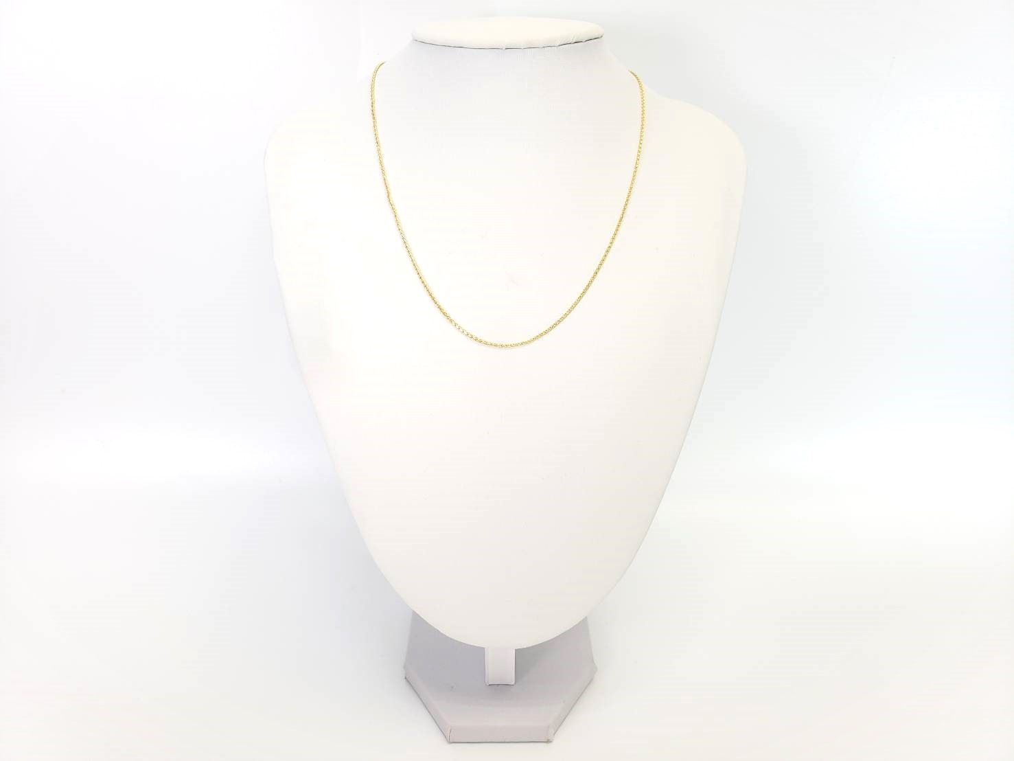 【細めタイプ】◆ゴールドチェーン約41cm～約51cm ケイトキング（16～20インチ）※オプションからチェーンの長さを選べます