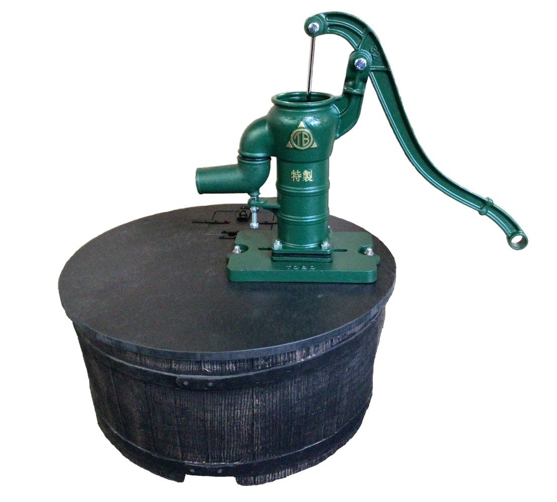 プラスチック半割樽手押しポンプセット | すべての商品 | 雨水利用と