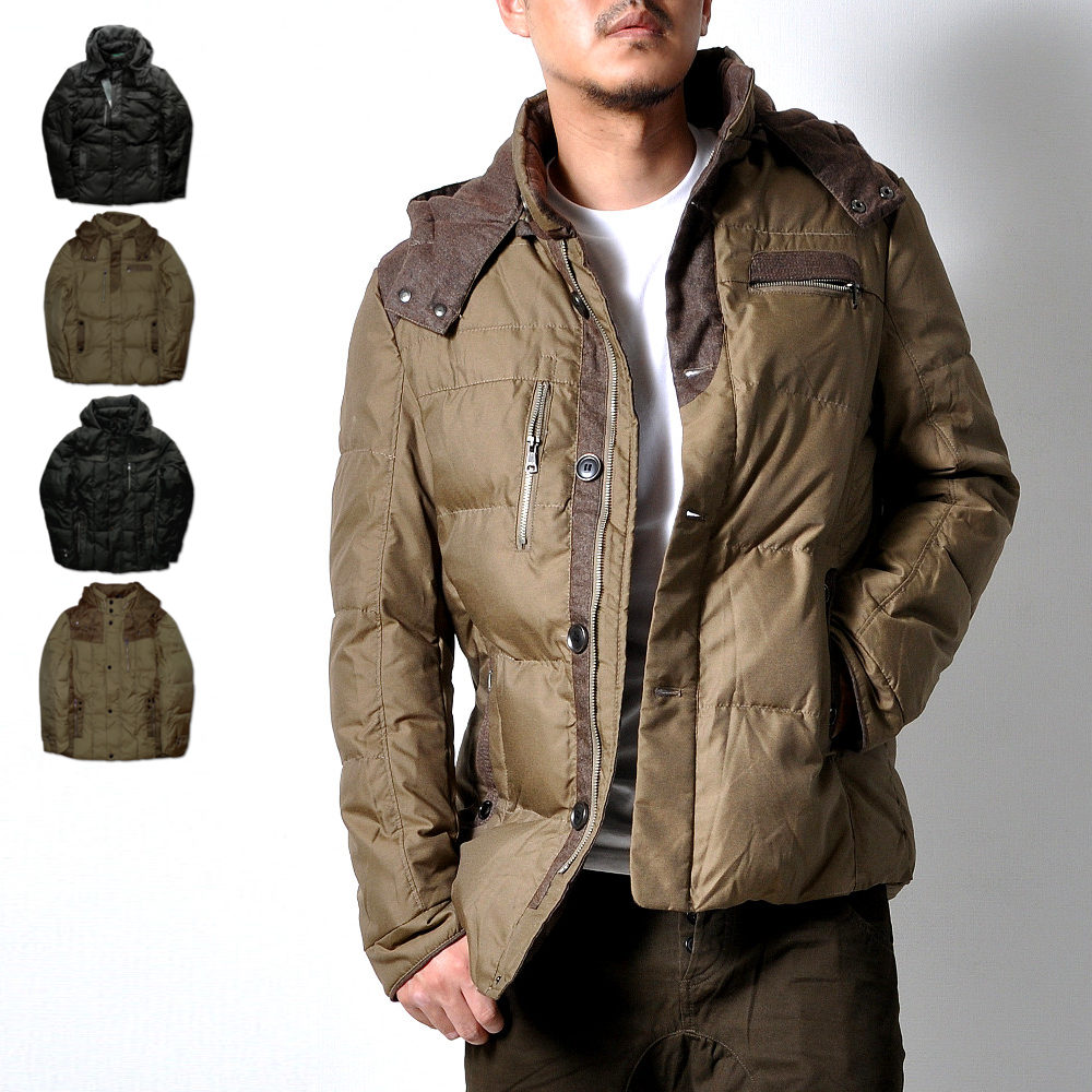 軽量中綿 フード付ジャケット #T944 | OUTER/アウター,DOWN・COTTON