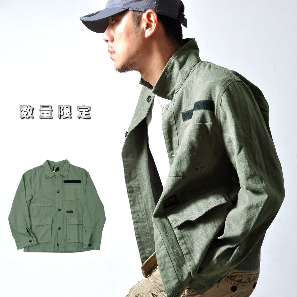 ミリタリージャケット 数量限定 ワークジャケット 【メンズミリカジアイテム!!】#T521