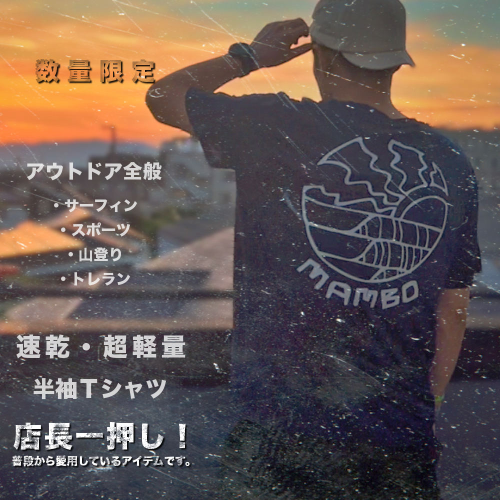 数量限定 ドライ 半袖Tシャツ #TA185