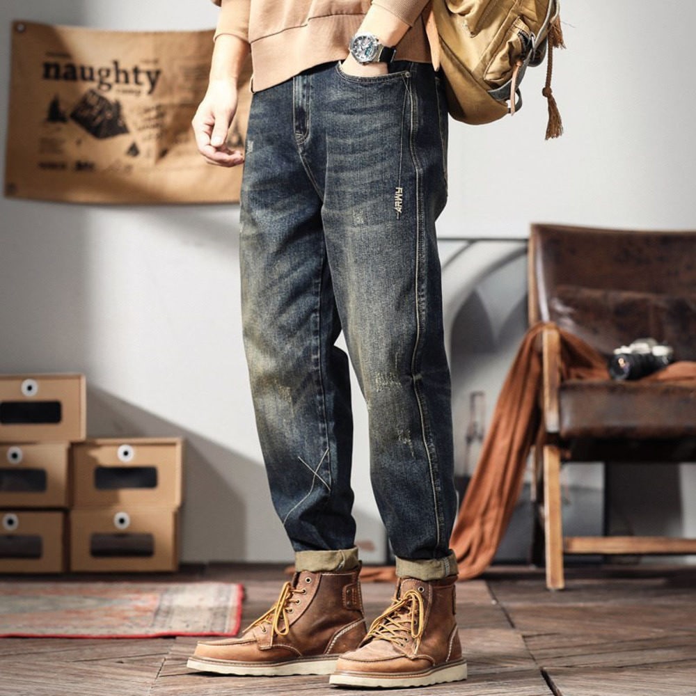 Roen jeans 28 Mサイズ【美品】ストレートデニム ダメージジーンズ ダメージジーンズ 【メンズデニムコーデアイテム!!】 デニム#Jea185