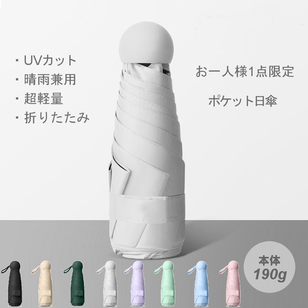 折り畳み日傘 コンパクト RAiDooor 軽量 雨晴兼用 #A301 | ACCESSORY