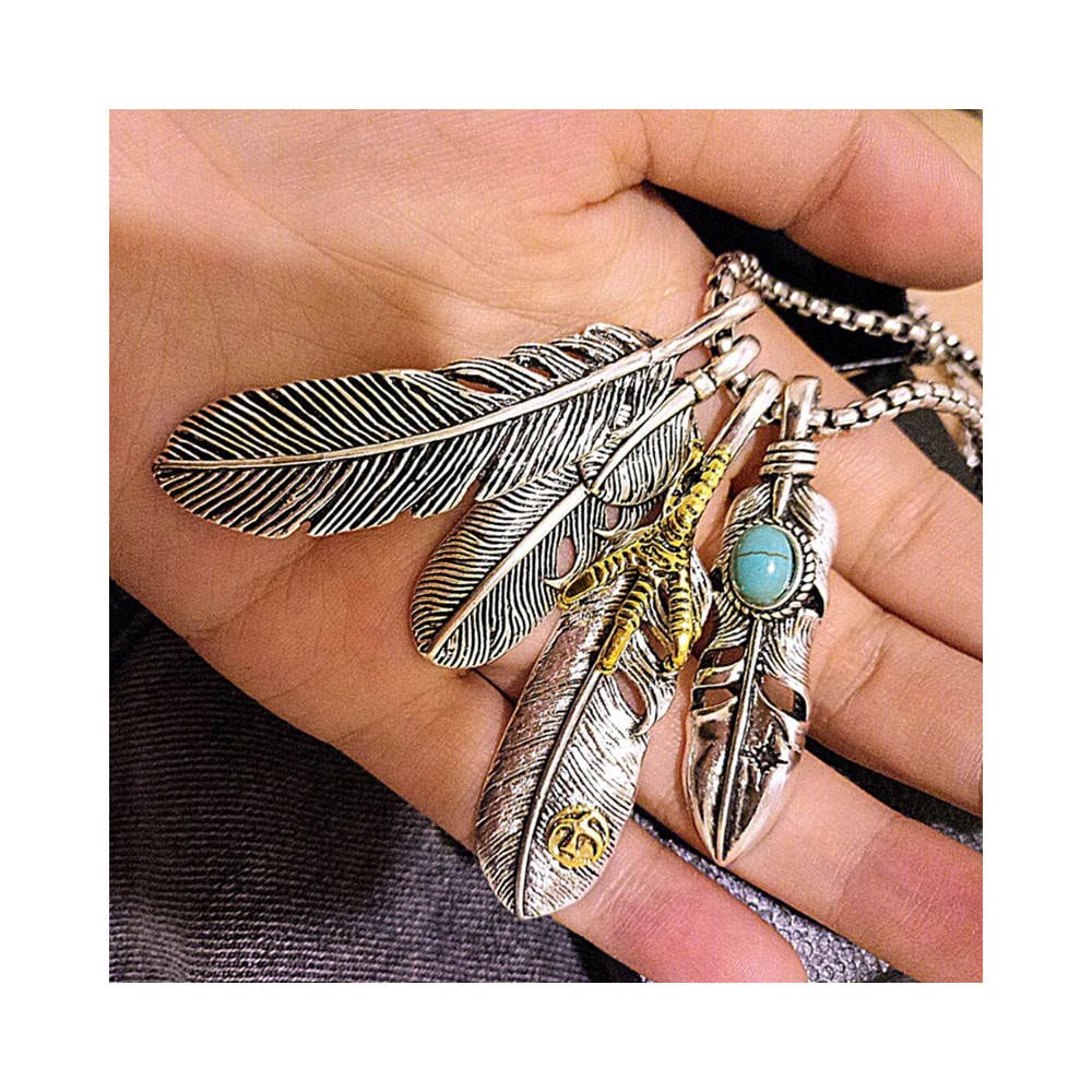 フェザーネックレス #A349 | ACCESSORY/アクセサリ,OTHER | RAiseNeE