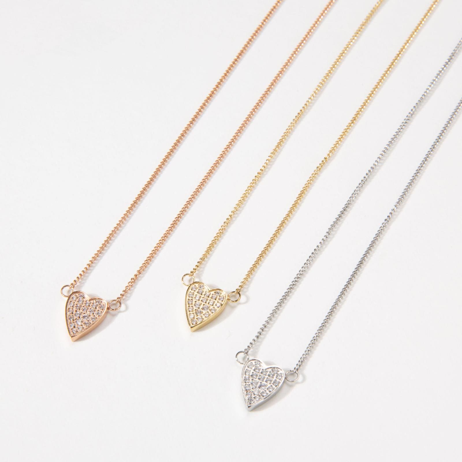 sw heart necklace
