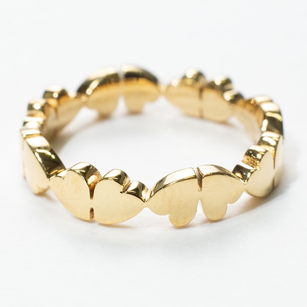 Heart eternity ring