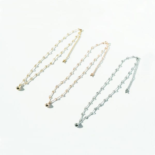 drop top necklace