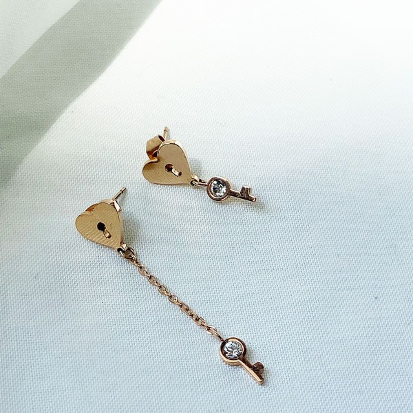 Asymmetry heart pierce