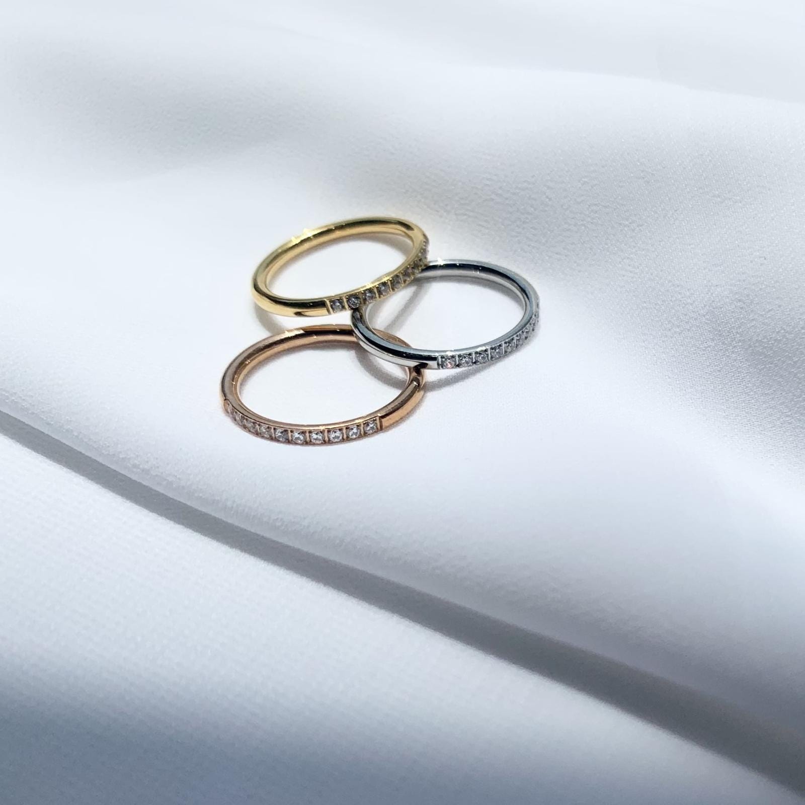 pure half eternity ring