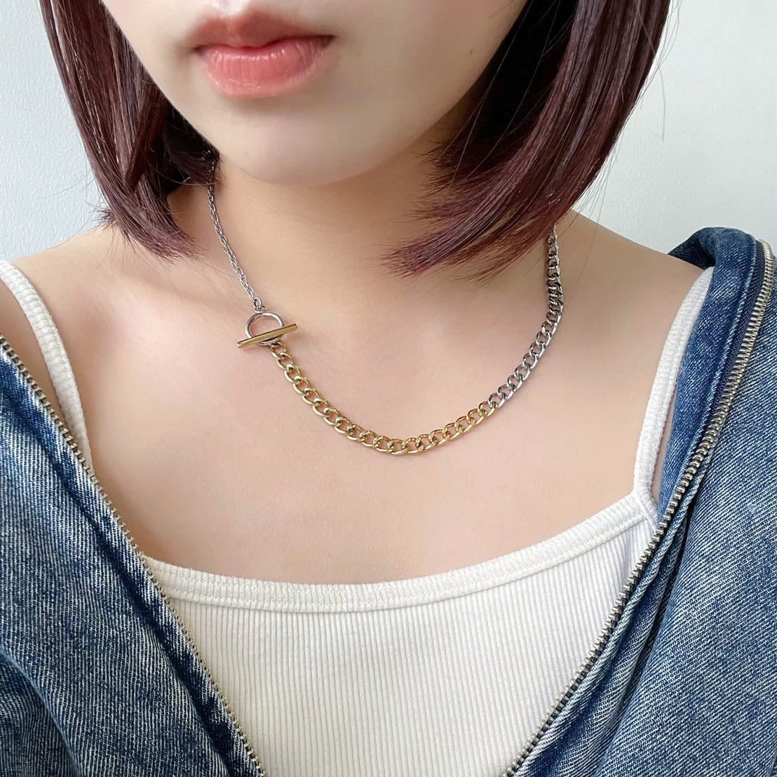 Combination chain necklace