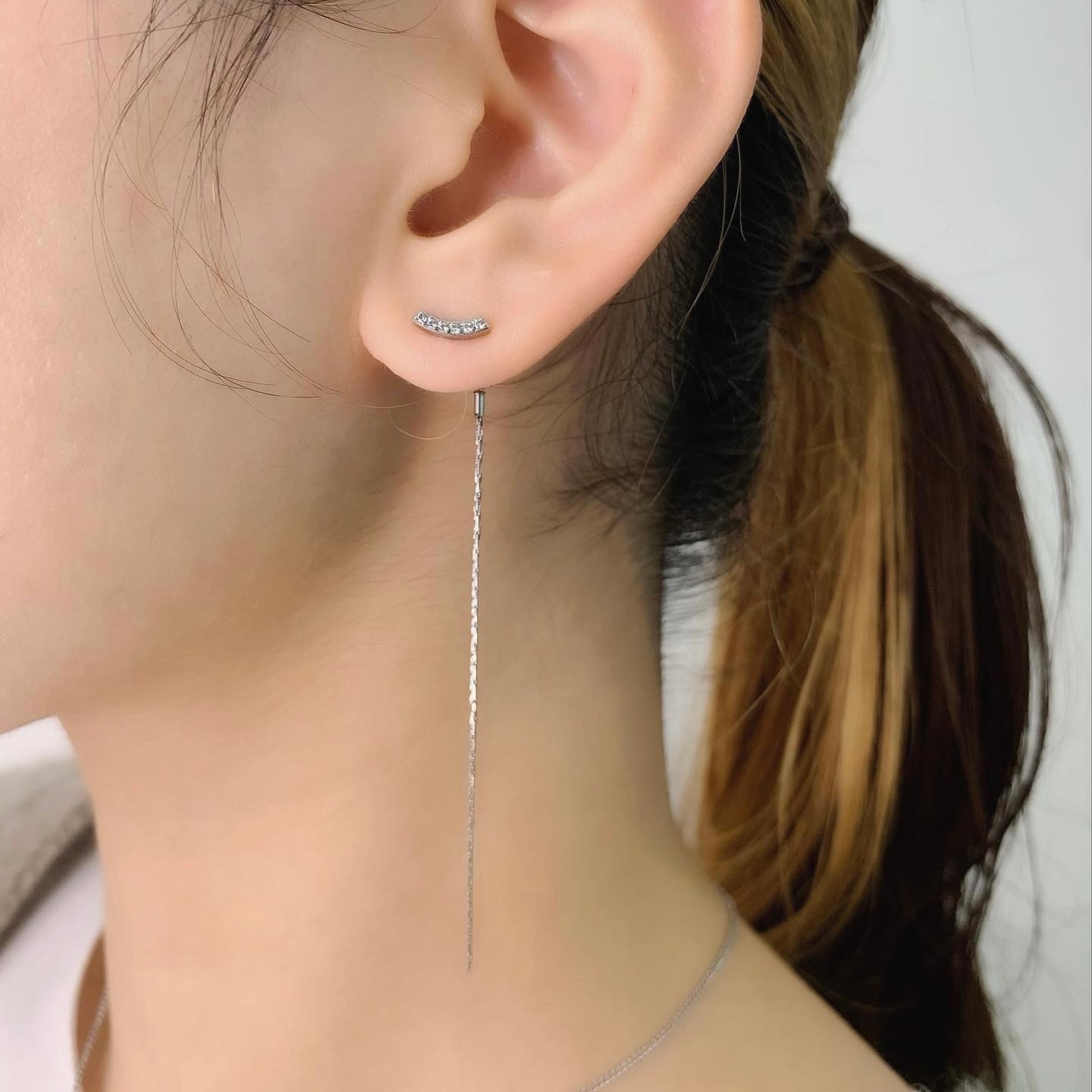 U smile long pierce