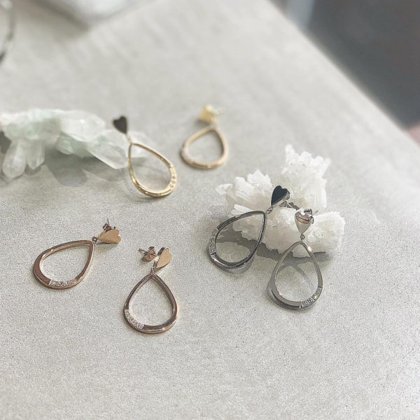 Heart drop pierce