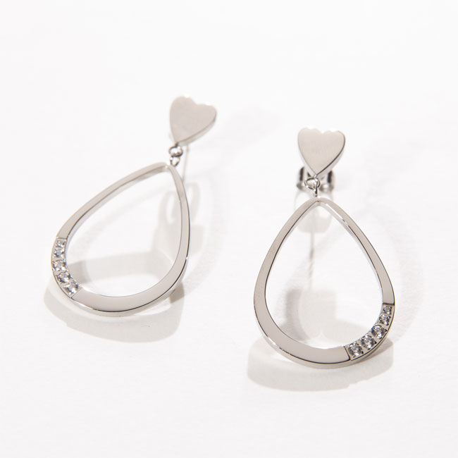 Heart drop pierce