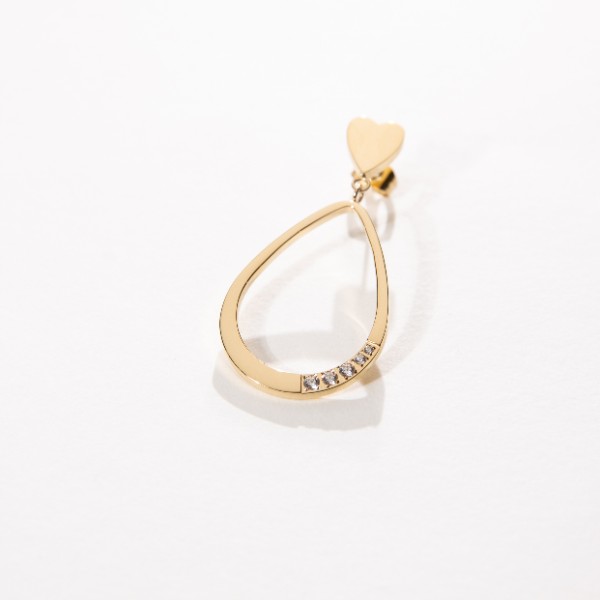 Heart drop pierce