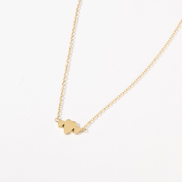 Tiny heart necklace