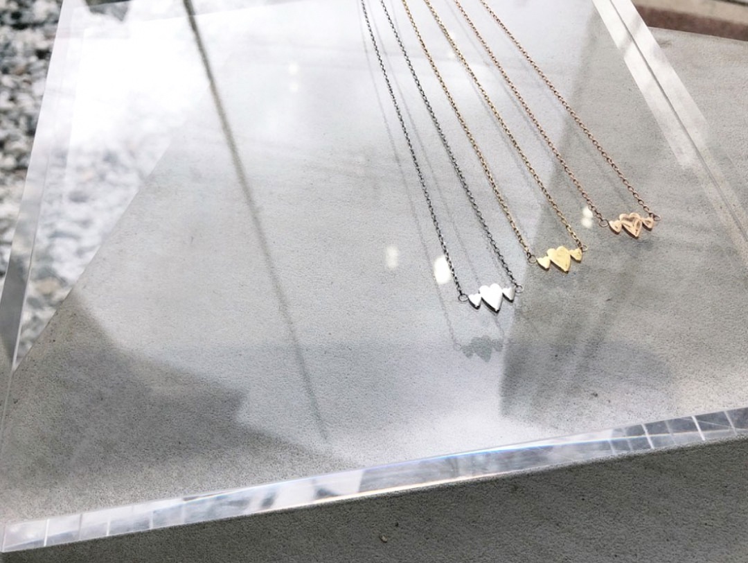 Tiny heart necklace
