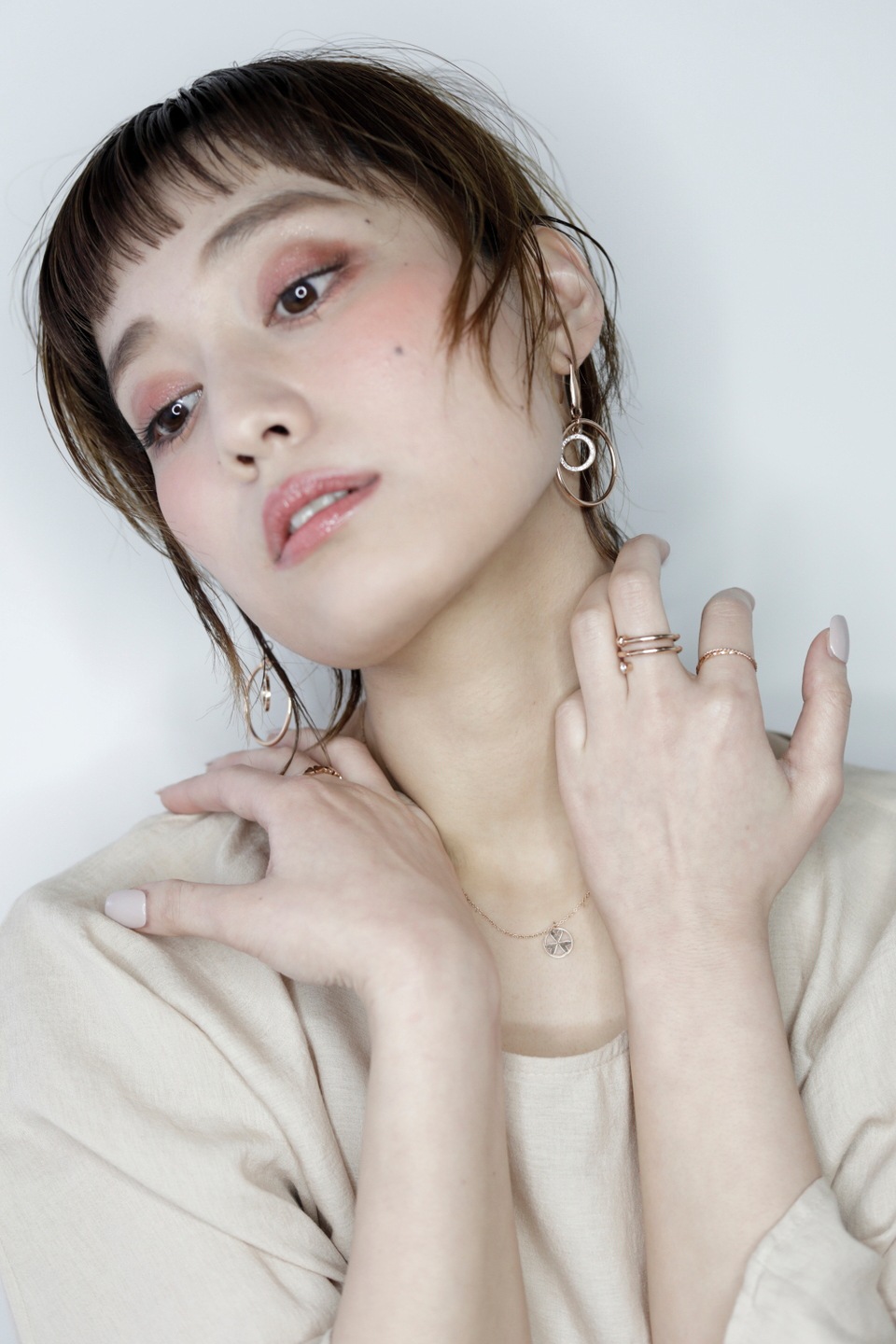 Cosmo shake pierce / earring