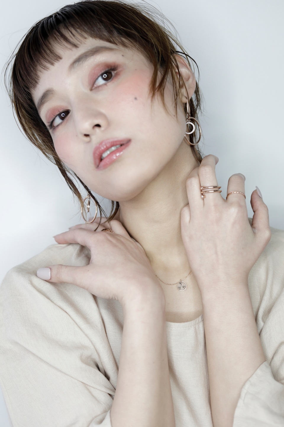 Cosmo shake pierce / earring