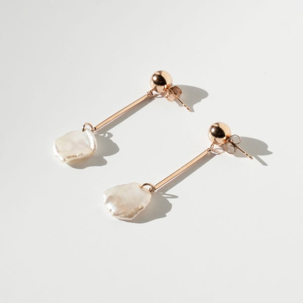 stick pearl pierce / earring