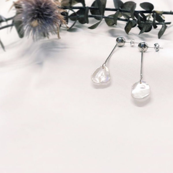 stick pearl pierce / earring