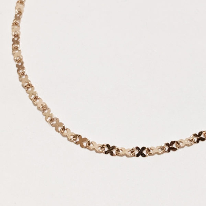 Flower chain necklace