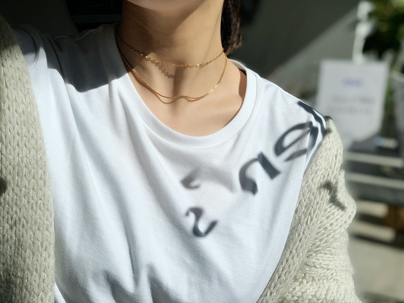 Flower chain necklace