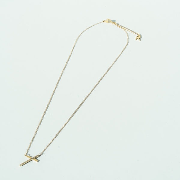 sw closs motif necklace