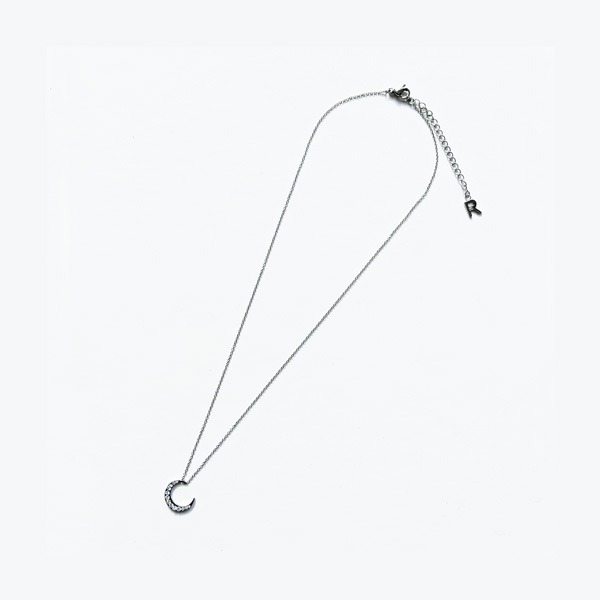 sw moon motif necklace