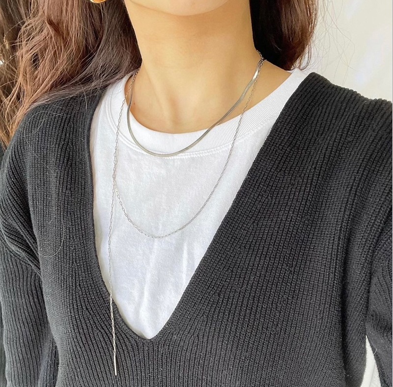 Snake chain necklace