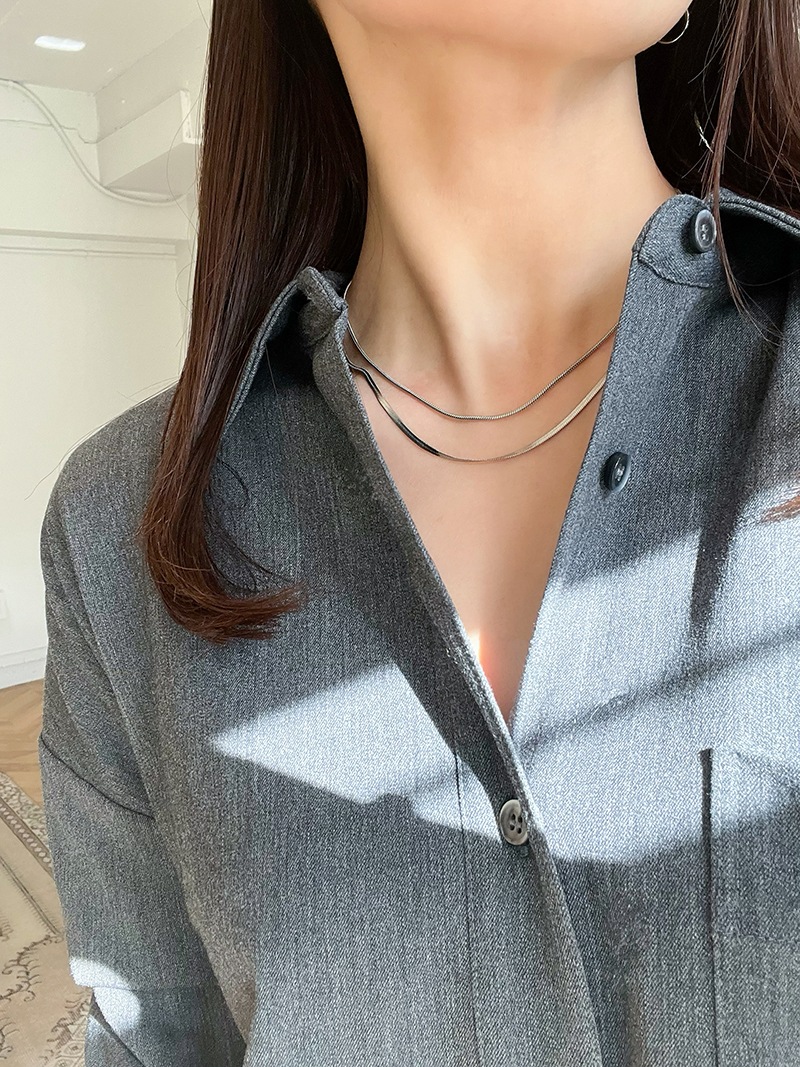 Snake chain necklace