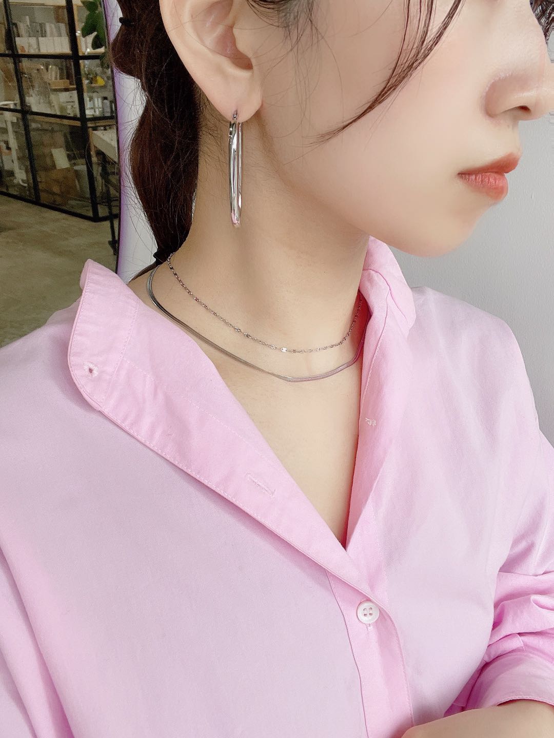 Snake chain necklace