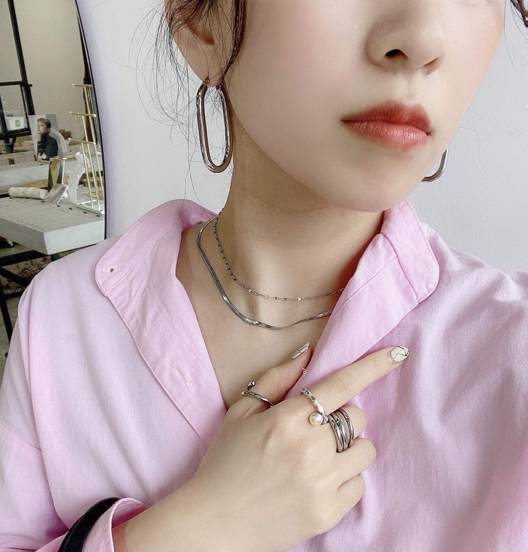 Snake chain necklace