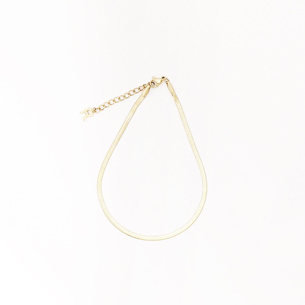 Snake chain anklet