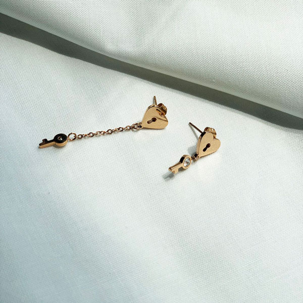 Asymmetry heart pierce