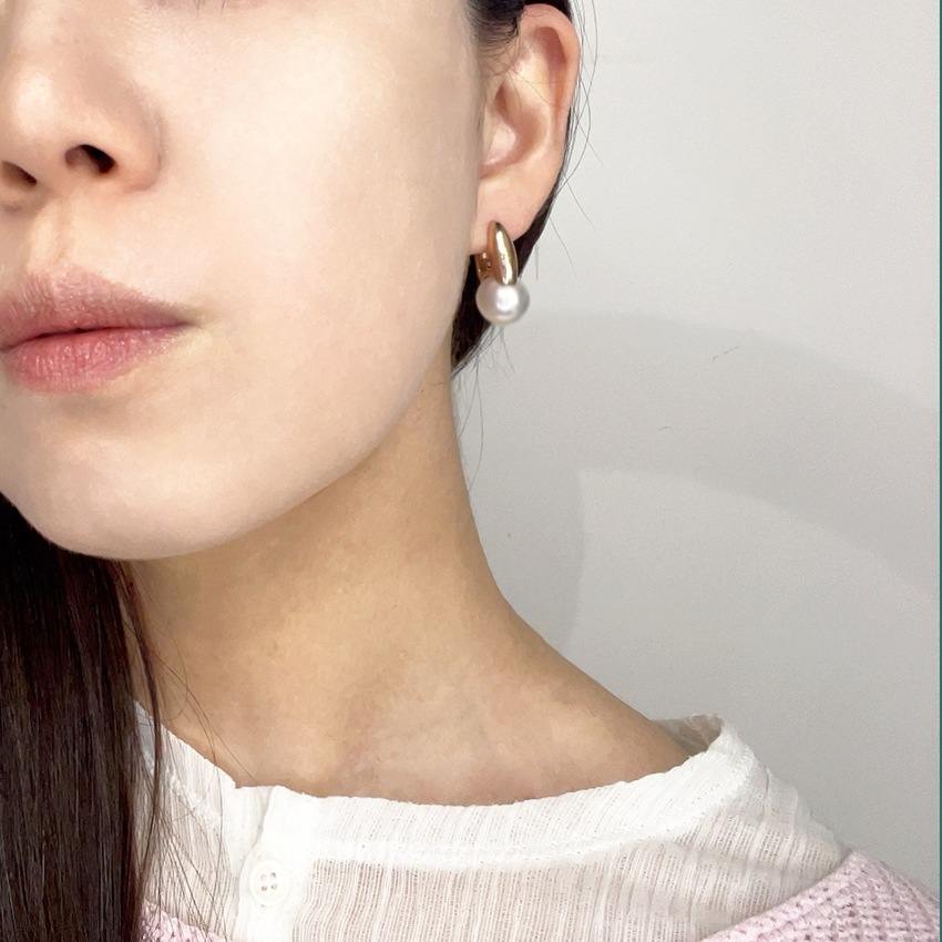 catchless hanging pearl pierce