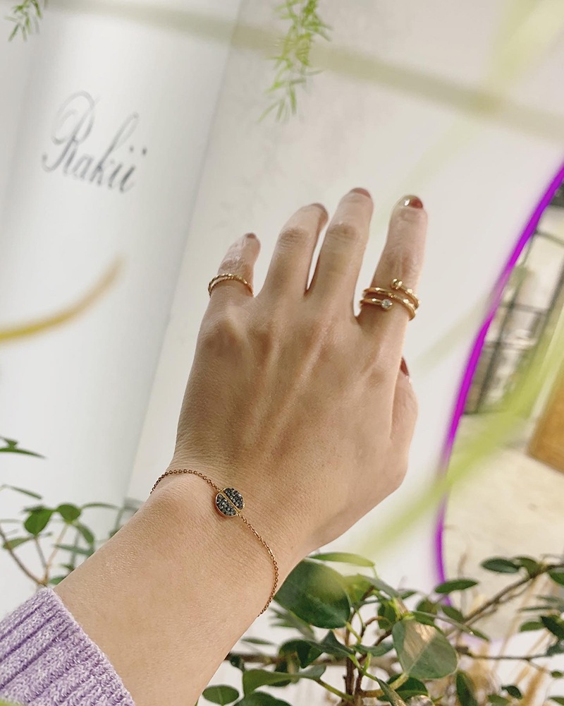 minimal plate bracelet