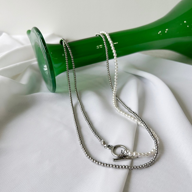 many way pearlbeads long necklace