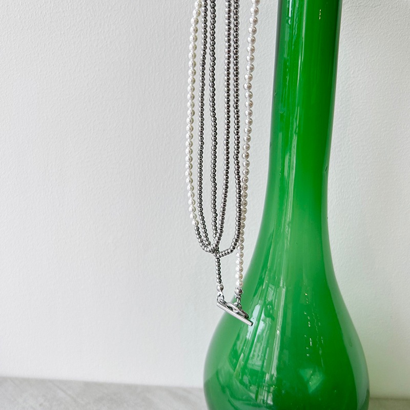 many way pearlbeads long necklace