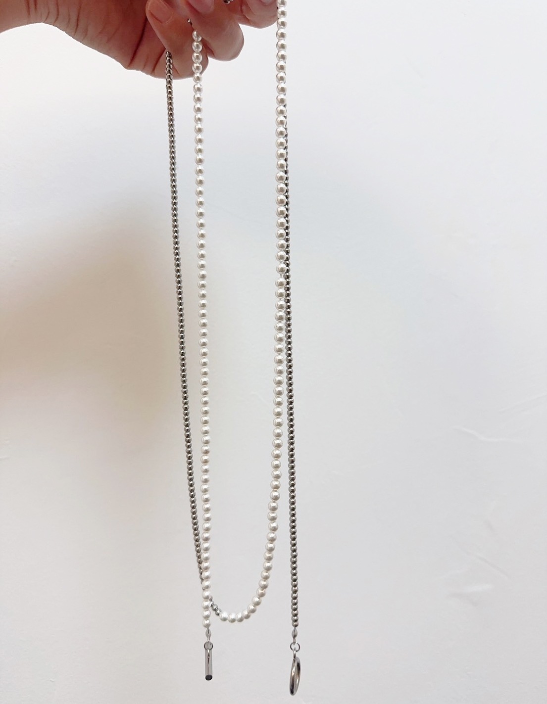 many way pearlbeads long necklace