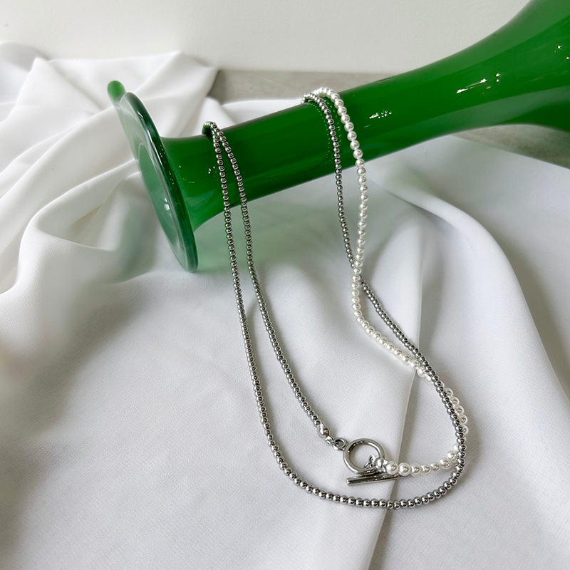 many way pearlbeads long necklace