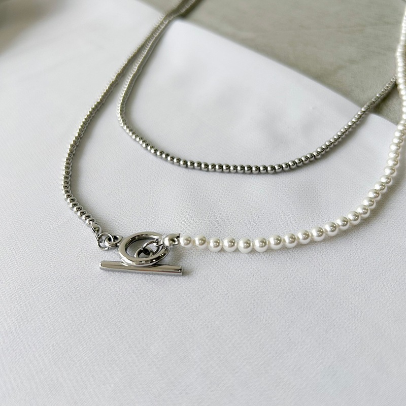 many way pearlbeads long necklace