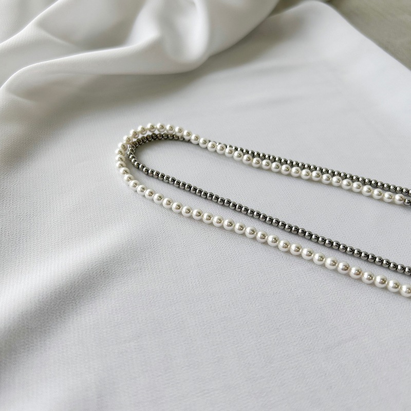 many way pearlbeads long necklace