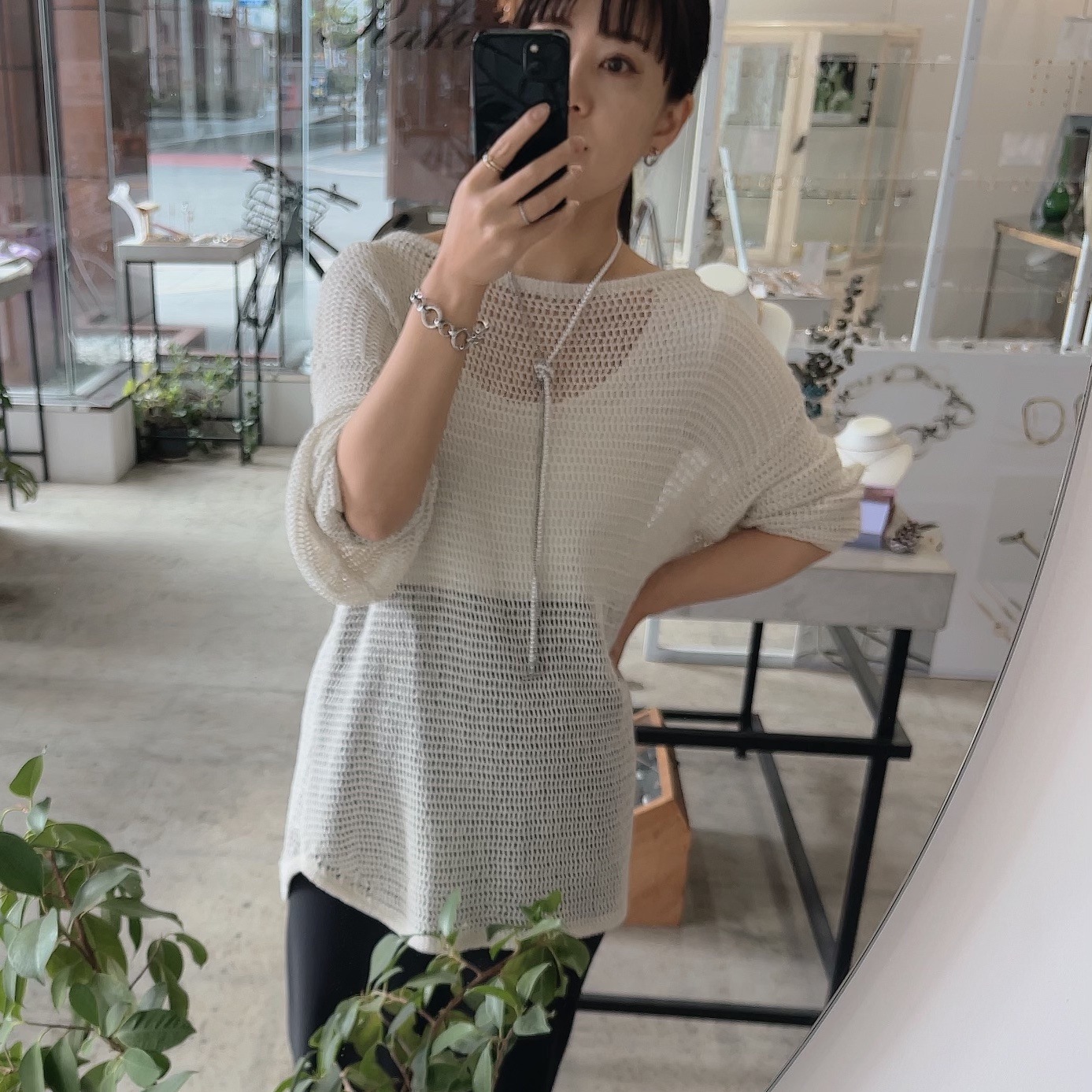 many way pearlbeads long necklace