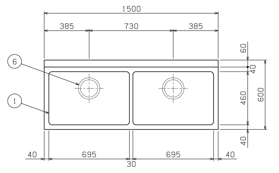 ���� �ޥ를�����إ��� BS2-156 �ָ�1500�߱���600�߹⤵800mm �Хå������ɤ��� ����̵���ʲ��졦�̳�ƻ������Υ�������� �᡼�����ݾ�1ǯ