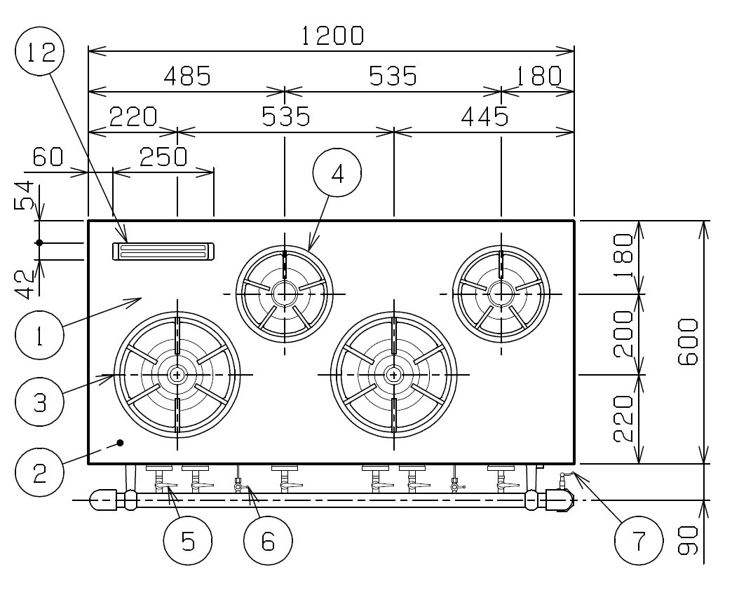 ���ʡ��ޥ를�󡡥ǥ�å��������ץ�����󥸡�MGRD-126D���ָ�1200�߱���600�߹⤵800mm����������̵���ʲ��졦�̳�ƻ������Υ�������ˡ��᡼�����ݾڣ�ǯ