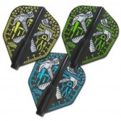 COSMO DARTS(�����������) [�ե饤��] Fit Flight(�ե��åȥե饤��)��Darren Webster(����� �����֥�����) Ver.3 - D�֥�å� ��������