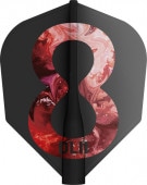 TARGET(�������å�) [�ե饤��] 8 FLIGHT(�����ȥե饤��) DANNY LAUBY(���ˡ� ���ӡ�)�����ǥ� - SHAPE BLACK(�������� �֥�å�)