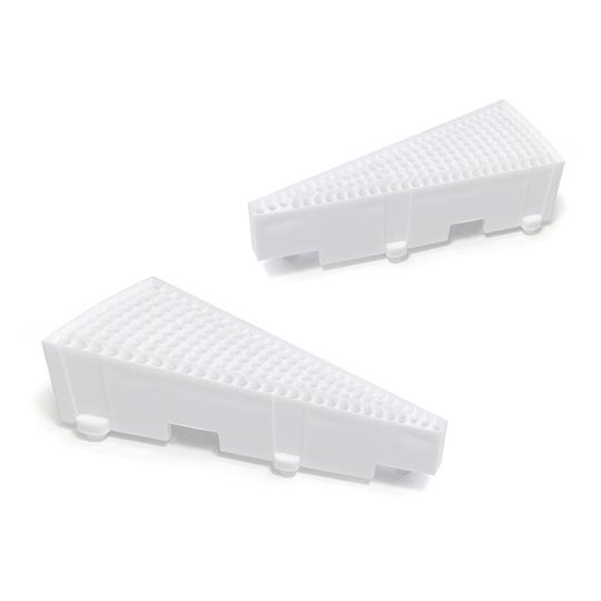 GRAN DARTS(����������) [�ܡ��ɴ�Ϣ] SEGMENT SINGLE TRIANGLE(�������� ���󥰥� �ȥ饤���󥰥�) 2PCS - White(�ۥ磻��)